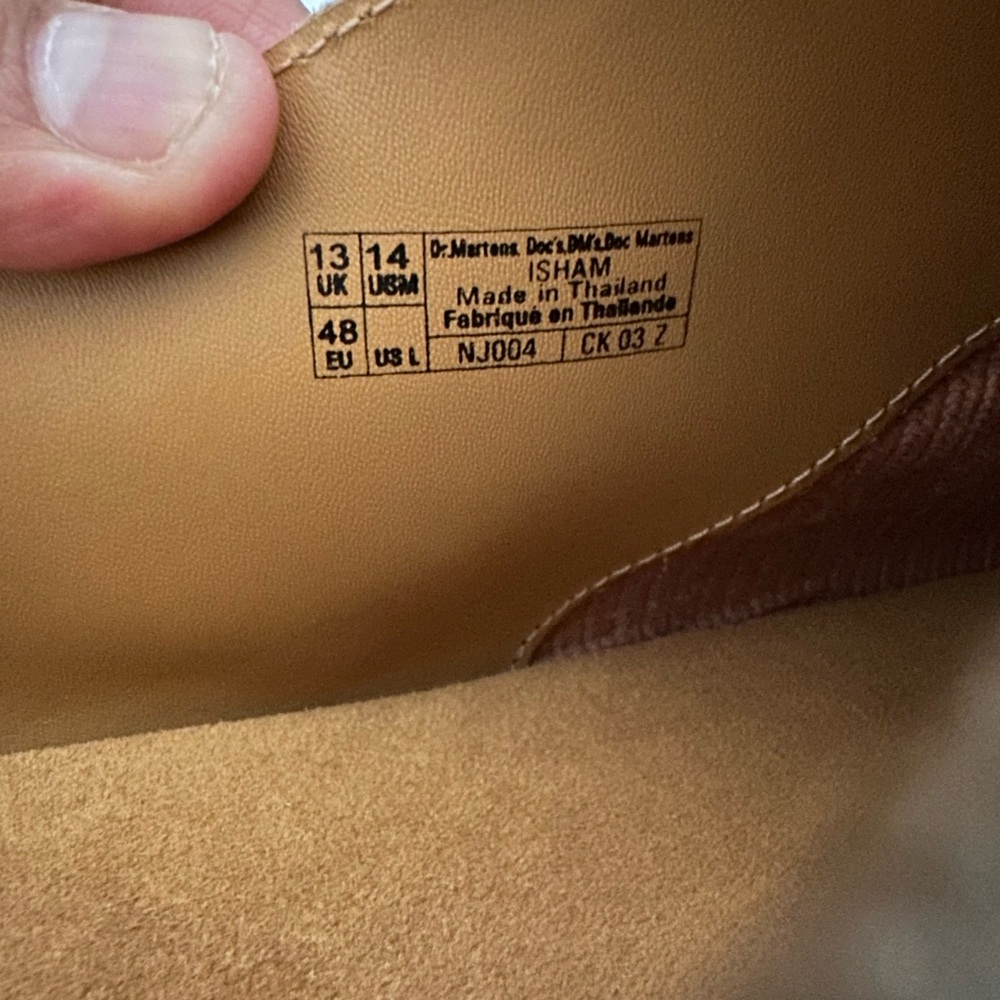 Dr. Martens Isham Charles Stead Suede Mules Slip On Shoes Casual Doc Men’s Sizes - Picture 9 of 9